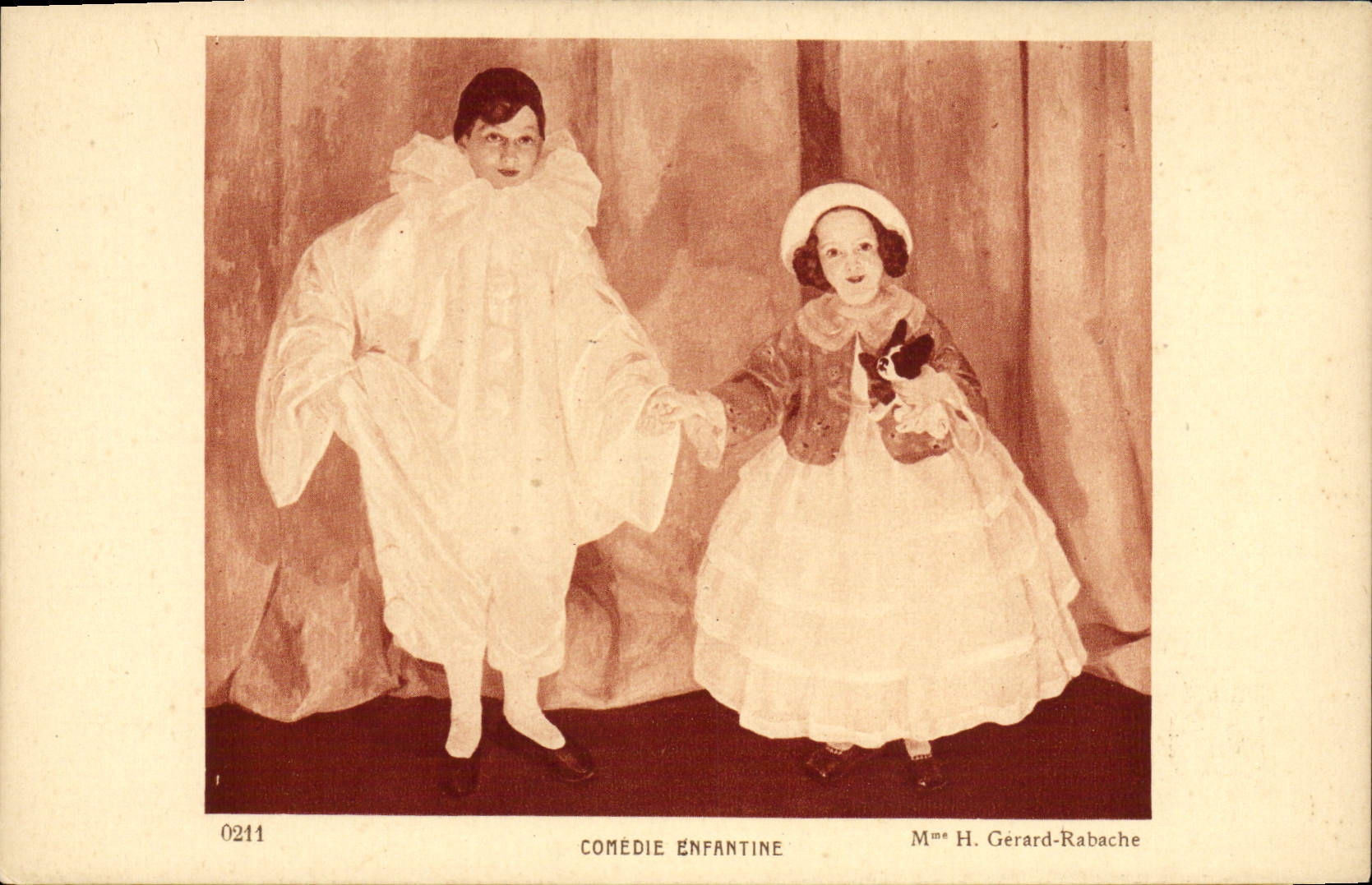 CPA Comedie Enfantine Gerard Rabache 
