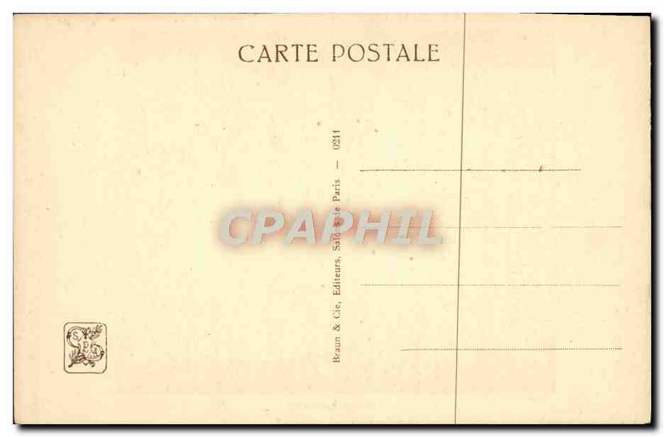 CPA Comedie Enfantine Gerard Rabache  — Verso