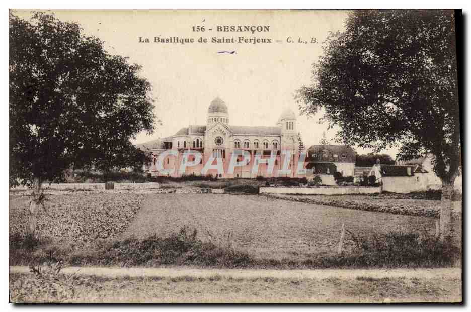 CPA Besancon La Basilique De Saint Ferjeux