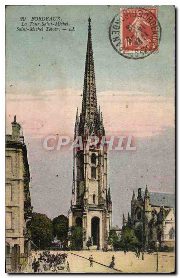 CPA Bordeaux La Tour Saint Michel 