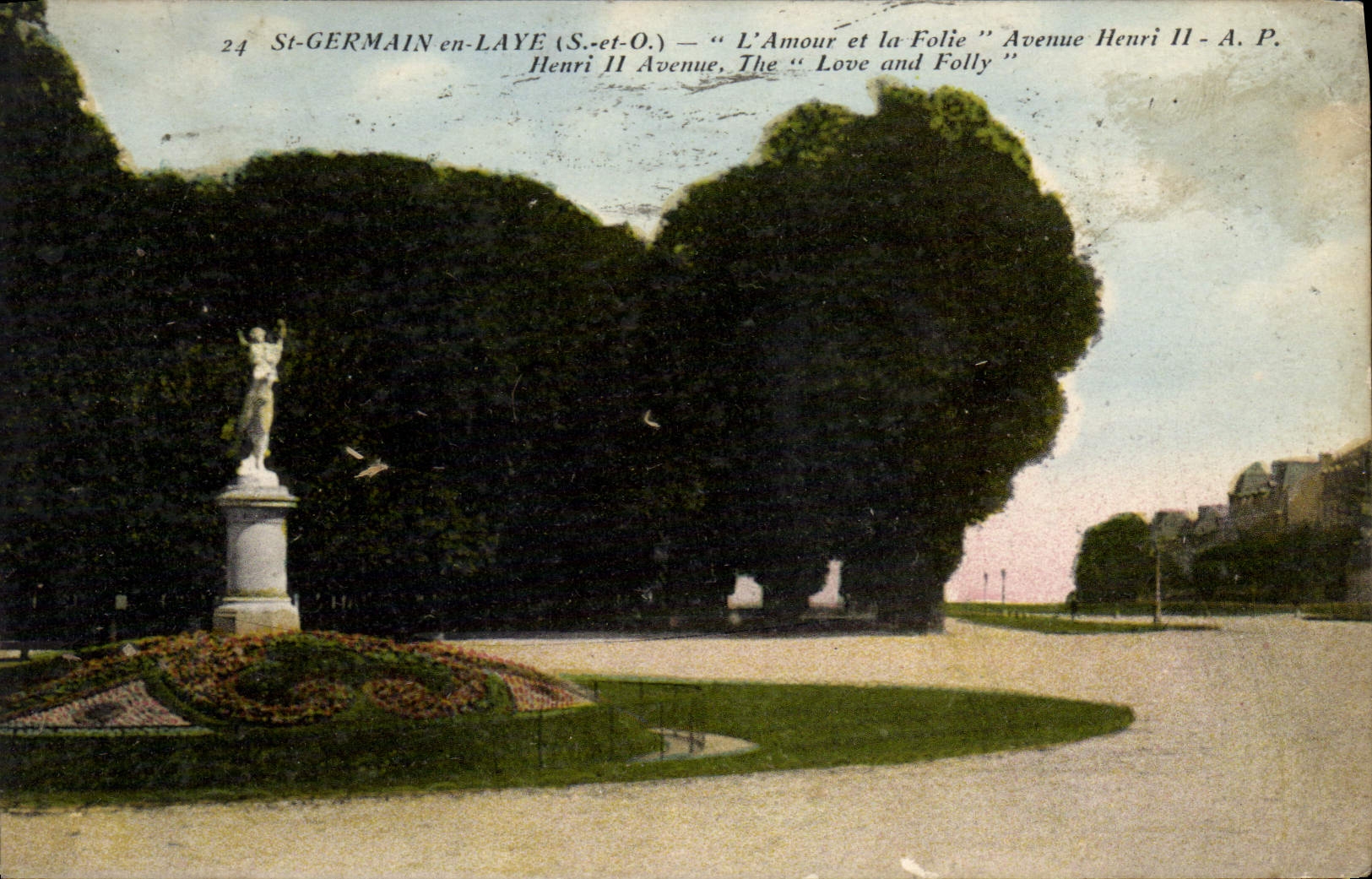 St-GERMAIN en-LAYE (S.-et-O.) — "L'Amour et la Folie" Avenue Henri II — A. P.