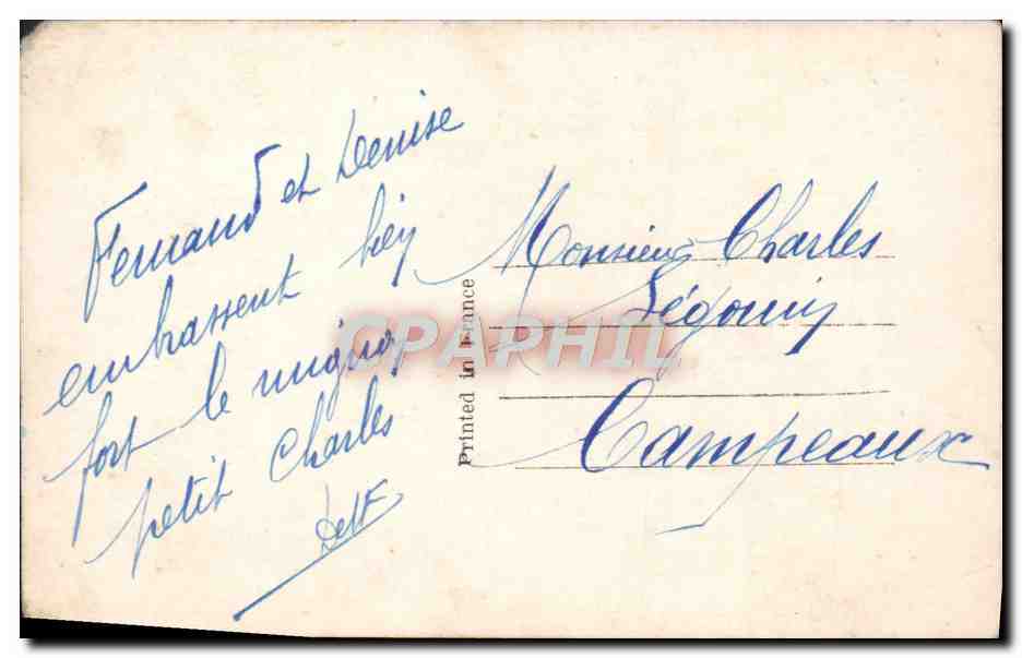 CPA Bonne Annee Enfant — Rückseite