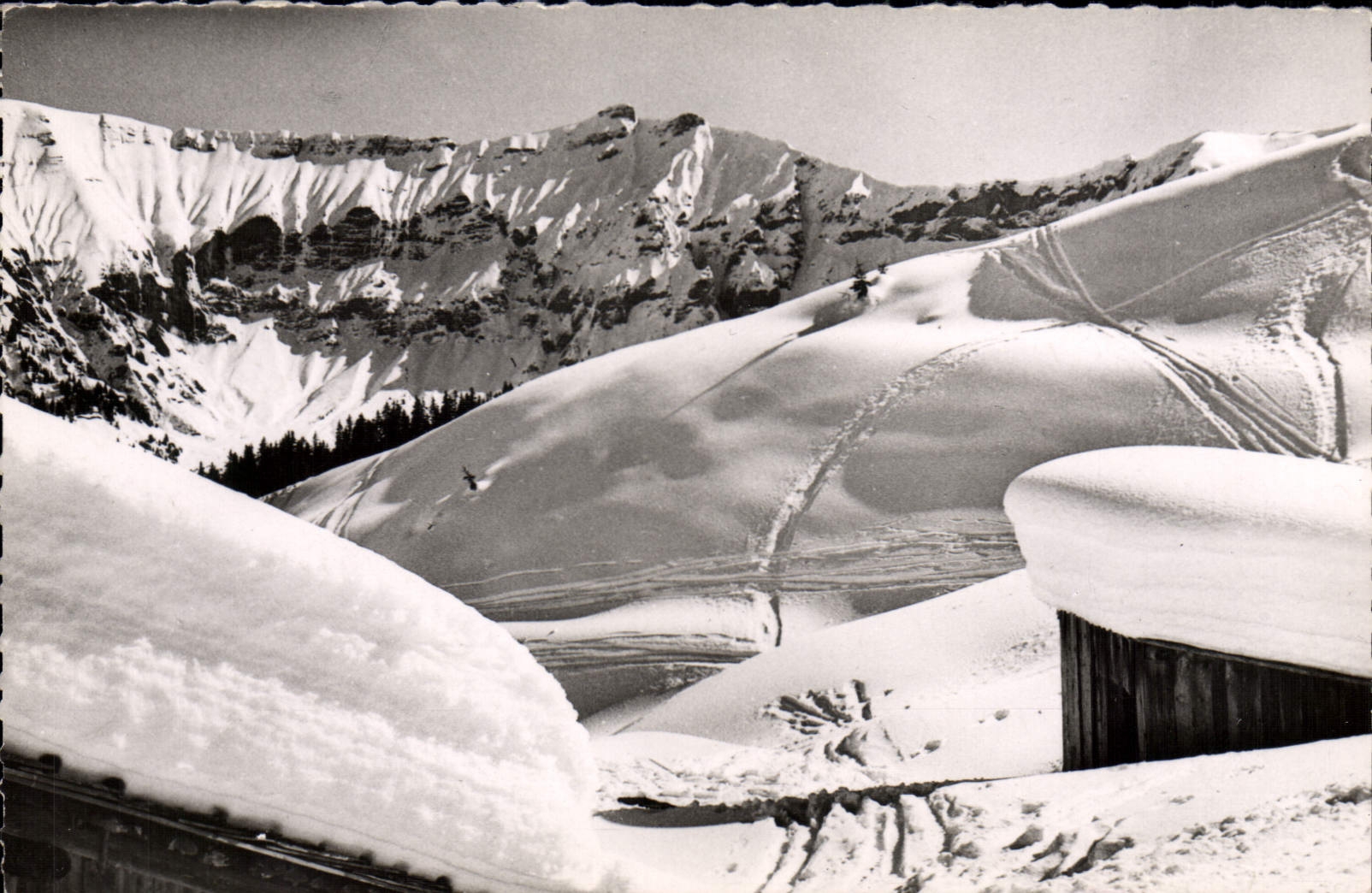 CPM Megeve Chalets d'aipage et les Aiguilles Croches