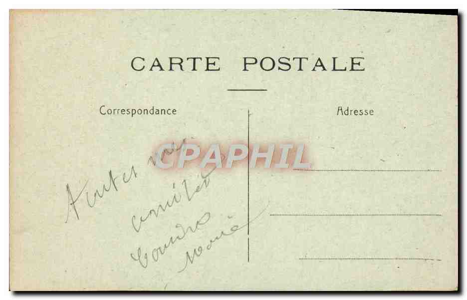 CPA Pontmain Interieur de l'Eglise Paroissiale — Rückseite