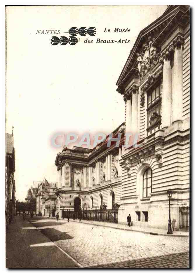 CPA Nantes Le Musee des Beaux Arts
