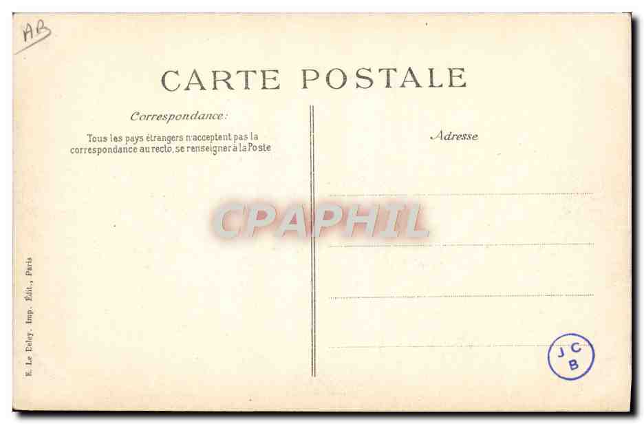 CPA Bateau de guerre Catastrophe du cuirasse Liberte Les epaves — Verso