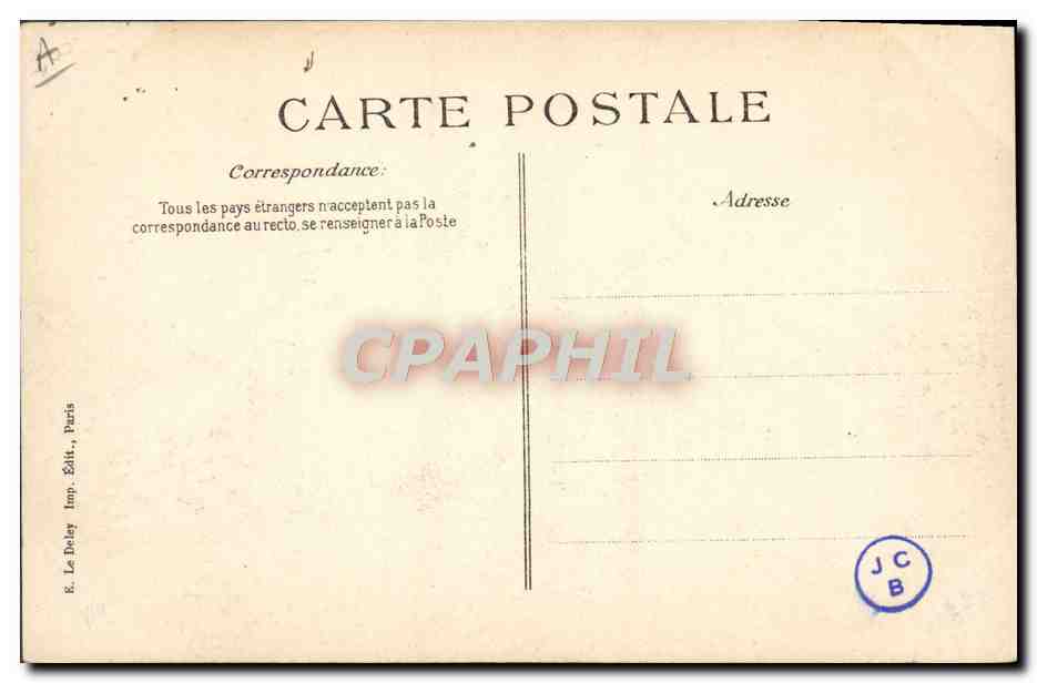 Catastrophe du "Liberté" — Les épaves — Éditeur R. Le Doley, Paris — Verso
