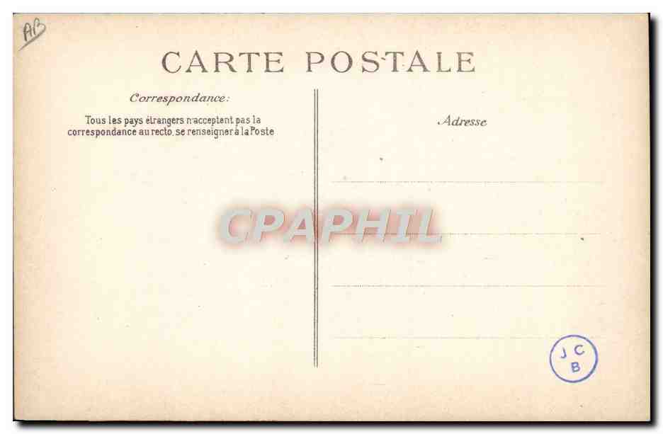 CPA Bateau de guerre Catastrophe du cuirasse Liberte  — Verso