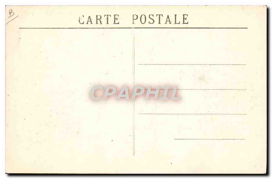 TOULON — Catastrophe de la « Liberté », 25 Septembre 1911 — Brèche de la « République » — Verso