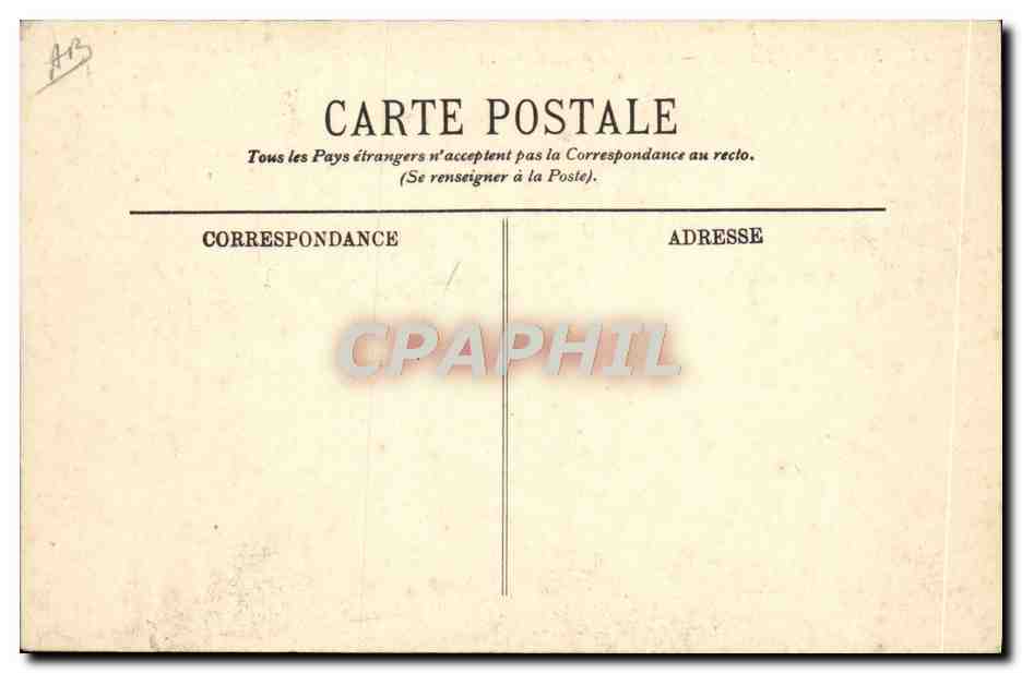CPA Avion Aviation Aeroplane Wright  — Rückseite