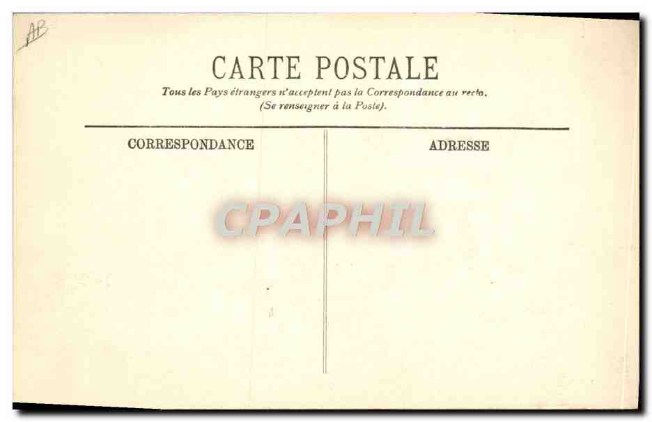 CPA Avion Aviation Aeroplane Bleriot — Rückseite