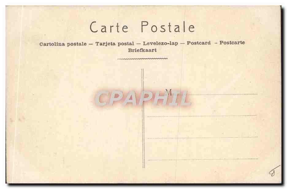 CPA Avion Aviation Bleriot — Rückseite