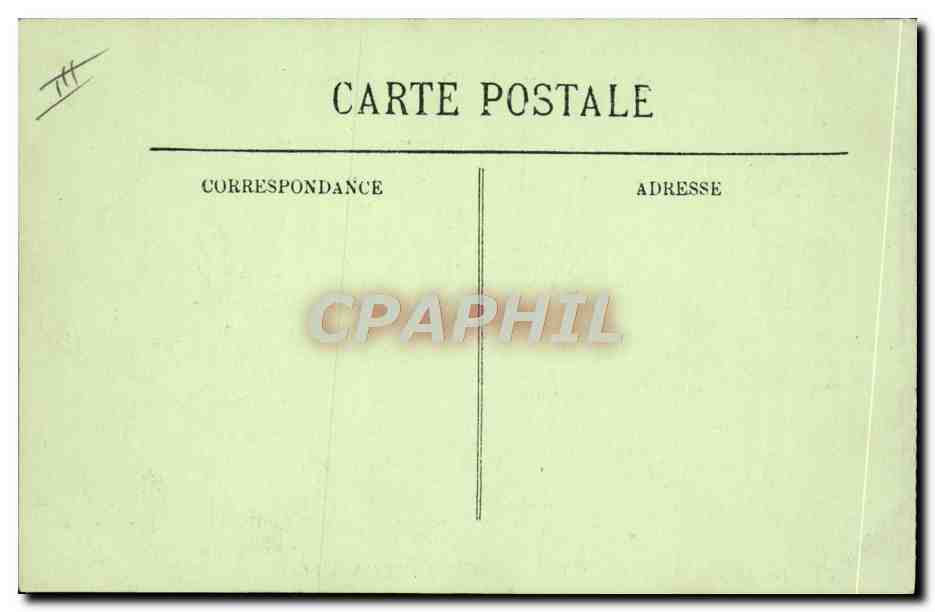 CPA Avion Aviation Monoplan Antoinette de M Hubert Latham — Rückseite