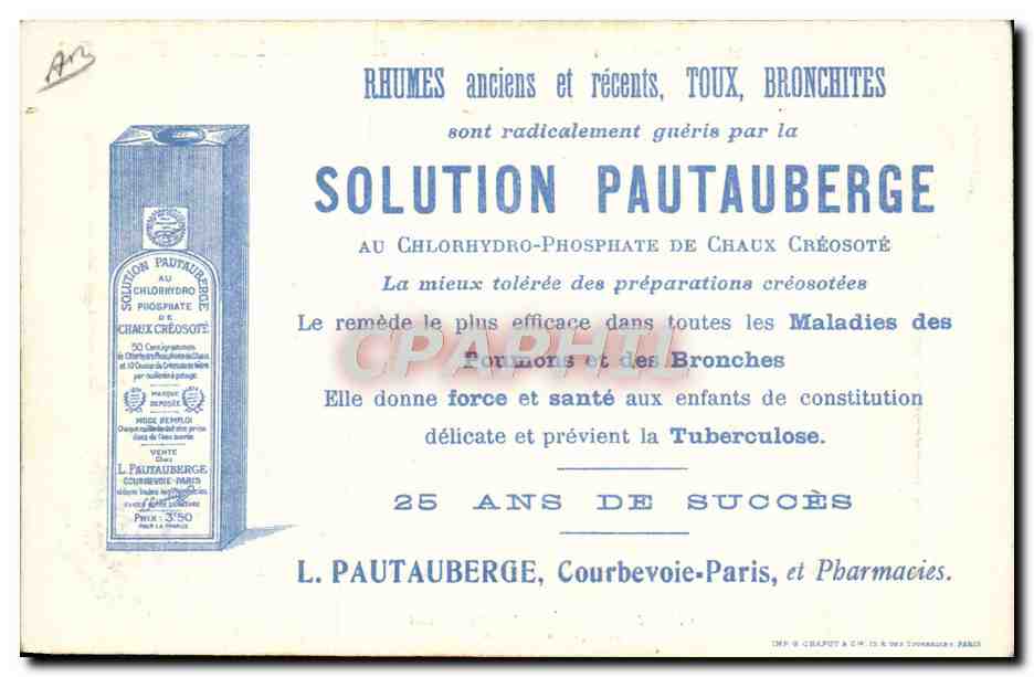 CPA Avion Aviation Monoplan Train Circuit europeen Juin Juillet 1911 Le depart de Train — Rückseite