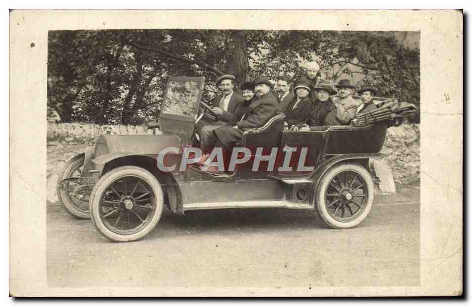 CARTE PHOTO Automobile 