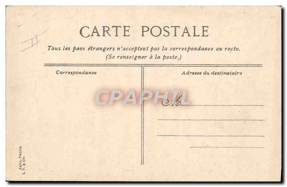 CPA Automobile Circuit de la Sarthe Un virage a Ardenay  — Verso