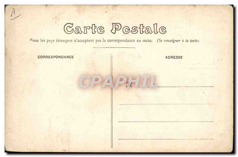 CPA Automobile Circuit de la Seine Inferieure D'Envermeu a Londinieres Chemin de fer sur route Roch Brault fils  — Verso