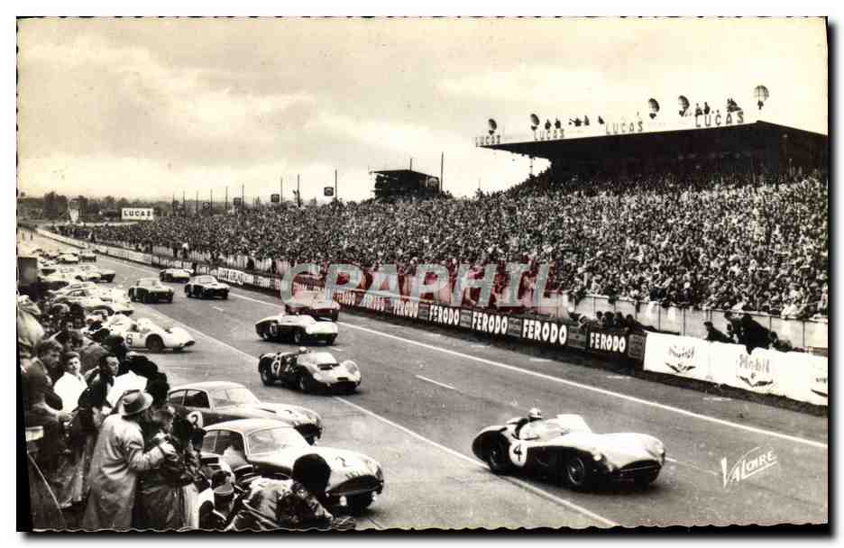 CPM Automobile Les 24 heures du Mans Le depart des voitures 
