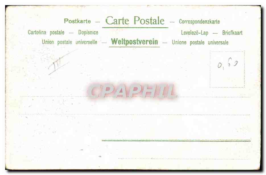 CPA Illustrateur Gruss — Rückseite