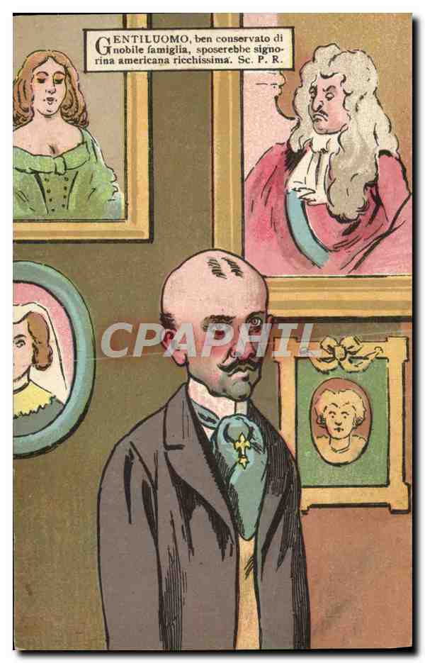 CPA Illustrateur Gentiluomo 