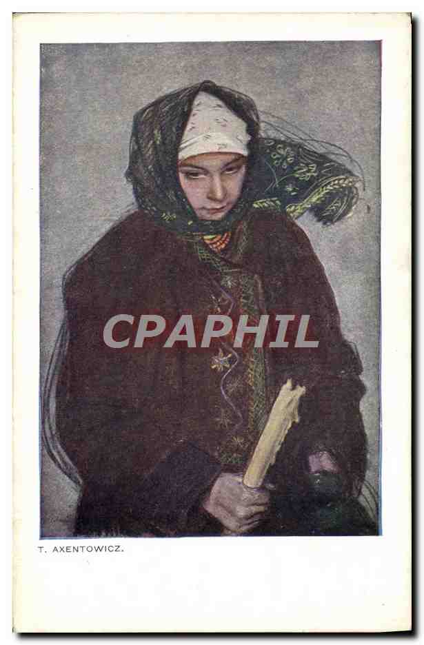 CPA Illustrateur Axentowicz 