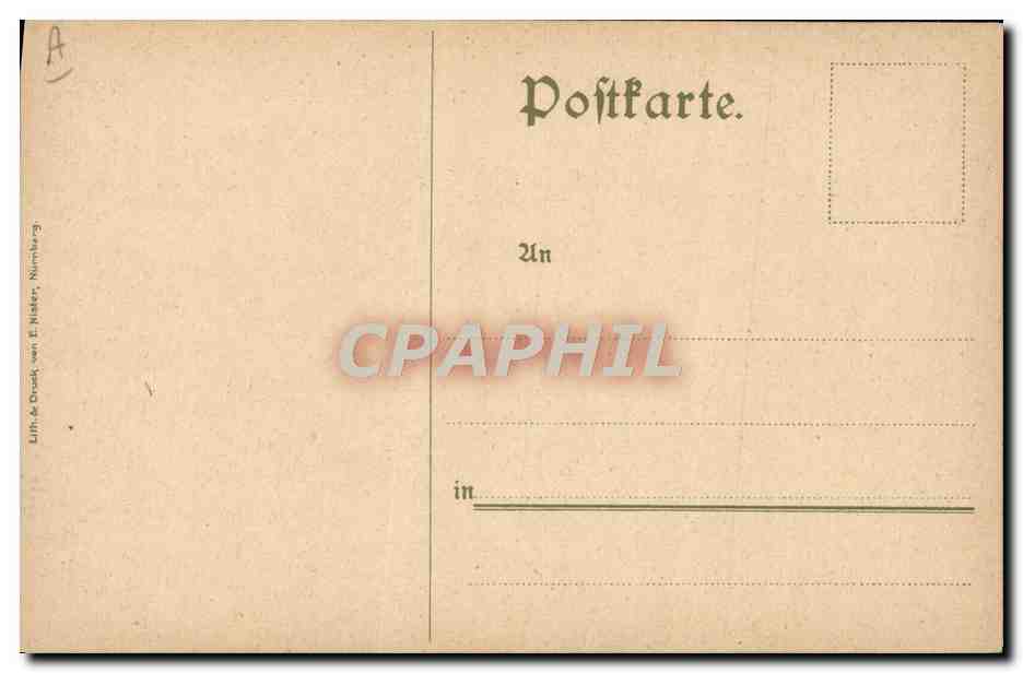 CPA Illustrateur Flute — Rückseite