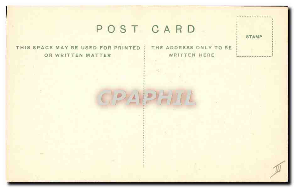 CPA Japon Nippon Kwaigetsudo Ando Toilet scene British Museum Coiffeur  — Back