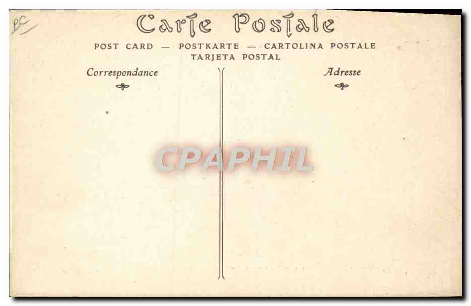 CPA Avion Aviation Zeppelin Dirigeable la Republique a l'appareillage precedant sa premiere ascension  — Rückseite
