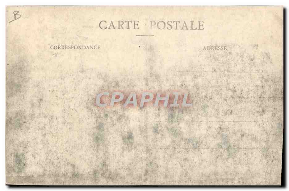 CPA Avion Aviation Zeppelin Dirigeable Toul Le dirigeable Adjudant Vincenot et les hangars — Rückseite