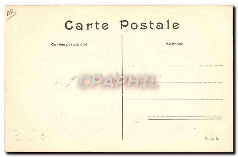 CPA Avion Aviation Zeppelin Dirigeable militaire Republique au dessus de son hangar  — Rückseite