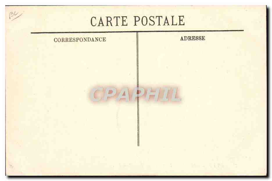 CPA Avion Aviation Zeppelin Dirigeable La Ville de Paris — Rückseite