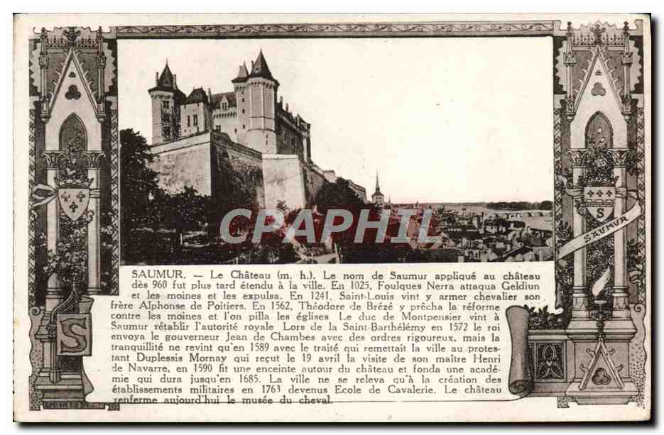 CPA Saumer Le Chateau