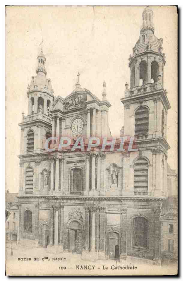 CPA Nancy La Cathedrale