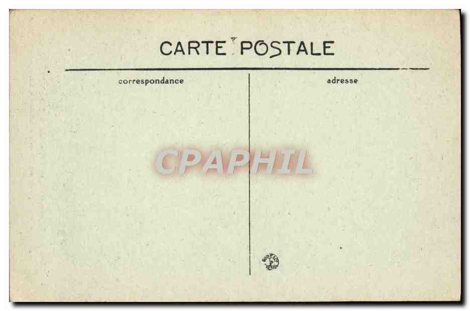 Haus des Liliens in Montferrand — Ausgezeichnetes Exemplar alter Häuser der Auvergne — V.D.C. n°19 — Rückseite