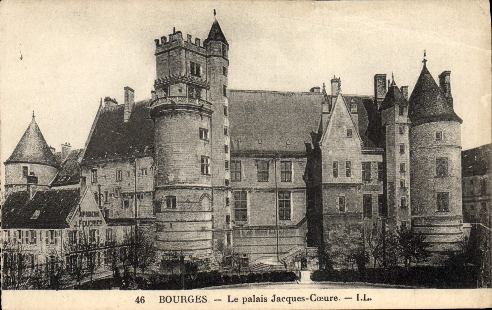 CPA Bourges Le Palais Jacques Coeur