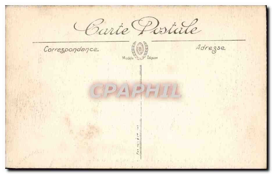 CPA Iles De Lerins Saint Honorat L'ancien monastere a travers les pins — Rückseite