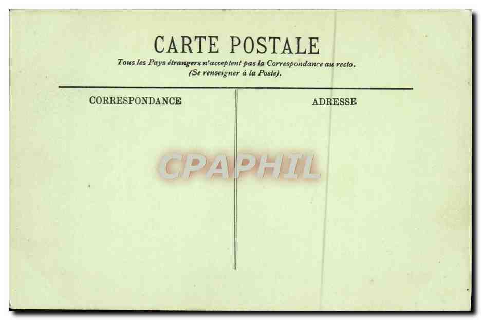 CPA Saint Die Les Molieres La Vallee — Rückseite