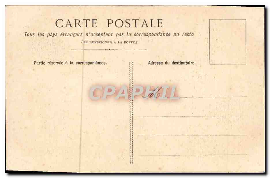 CPA L'Annonciation — Verso