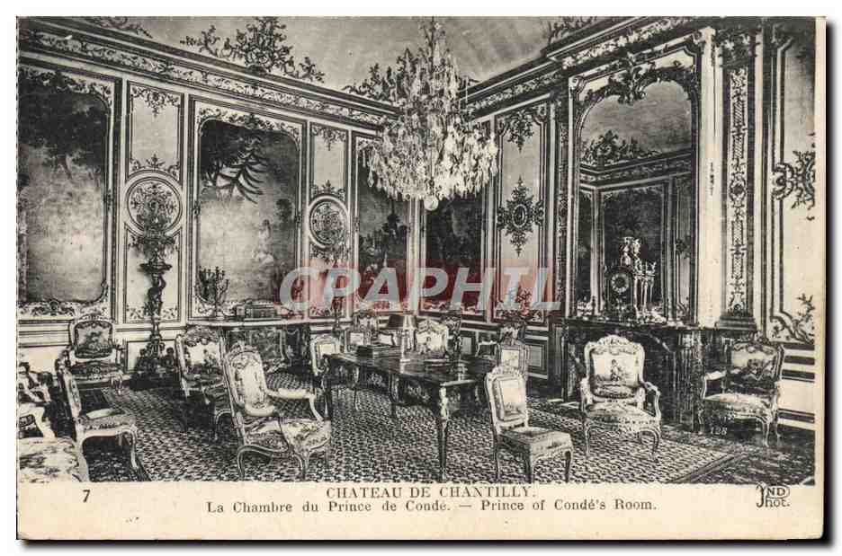 Château de Chantilly — La Chambre du Prince de Condé — JND HOT. n°7