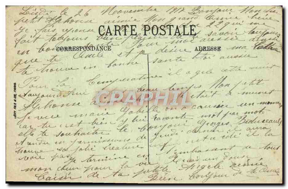 CPA Saumur Vue Generale Sur La Loire Prise Du Coteau — Rückseite