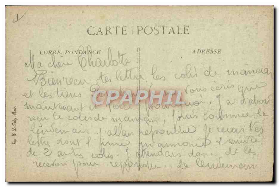 Bataille de la Marne — Sermaize-les-Bains — O. J. édit. Saint-Dizier — Back