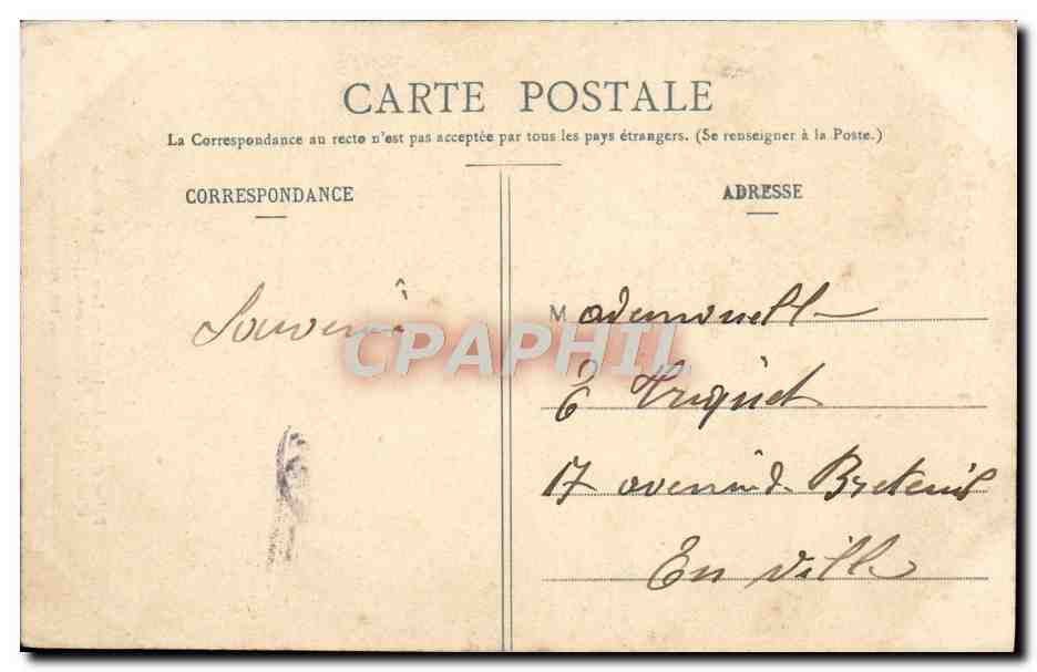 Église d'Arts - Autel sur lequel est élevée la Châsse contenant le Corps du Bienheureux J.-B. Vianney — Verso