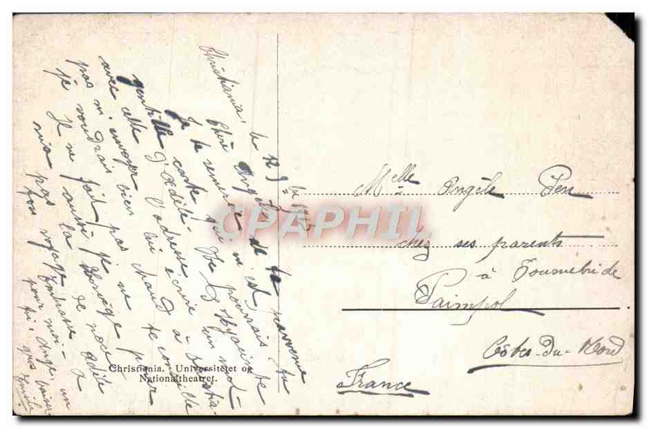 CPA Christiana  — Verso