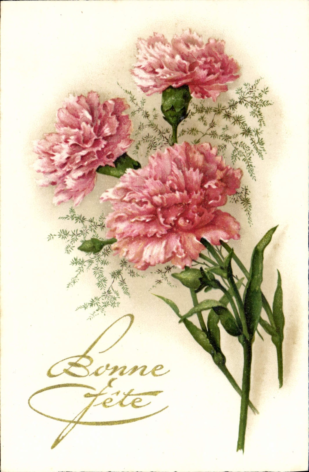CPA Fantaisie Fleurs 