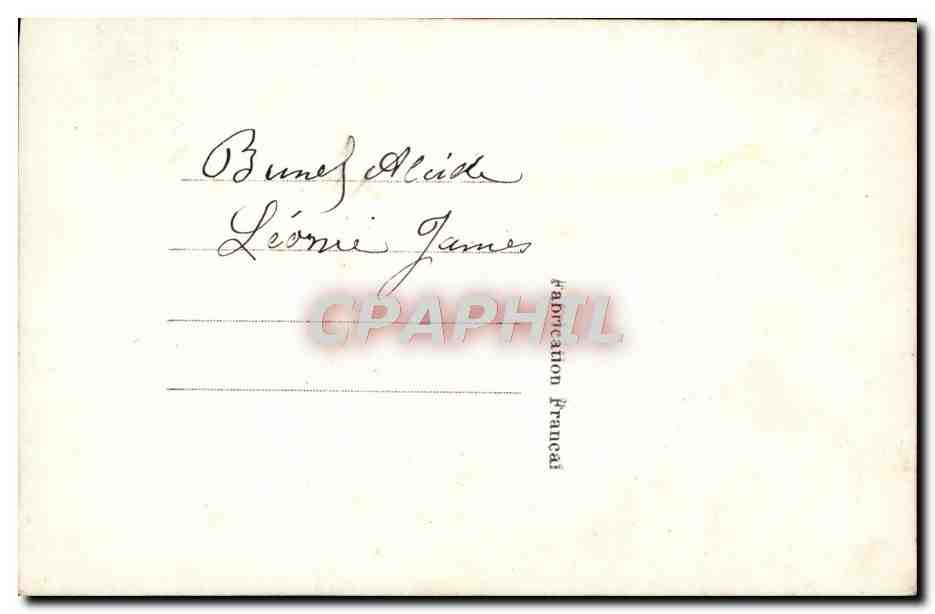 CPA Fantaisie Heureux Anniversaire — Rückseite