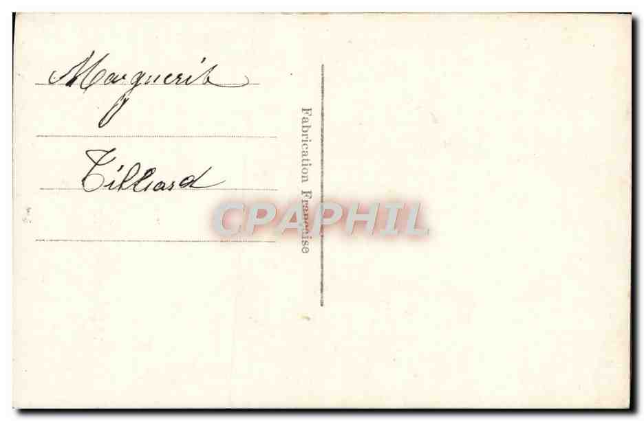 CPA Fantaisie Fleurs  — Verso