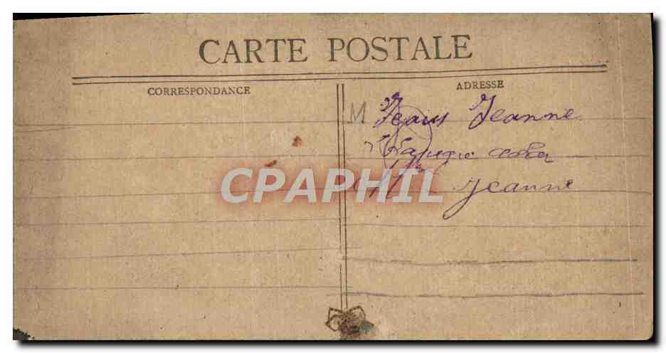 CPA Versailles Palais Du Grand Trianon — Verso