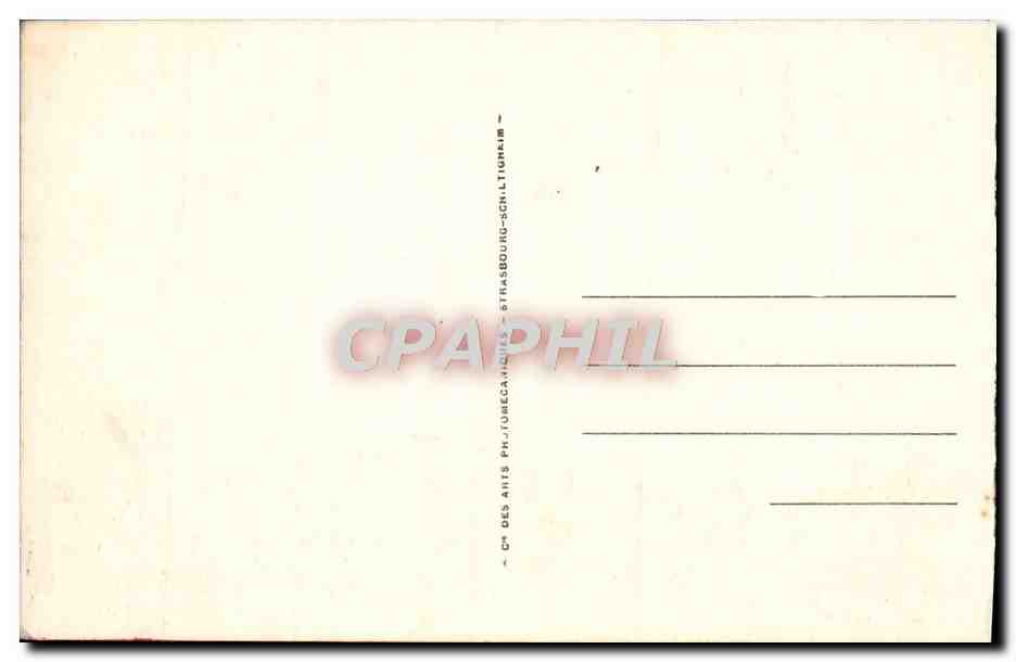 Bayeux — La Cathédrale prise de l'ancien Evêché — CPA.87 — Verso