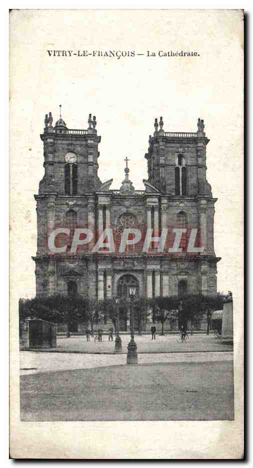 CPA Vitry Le Francois La Cathedrate