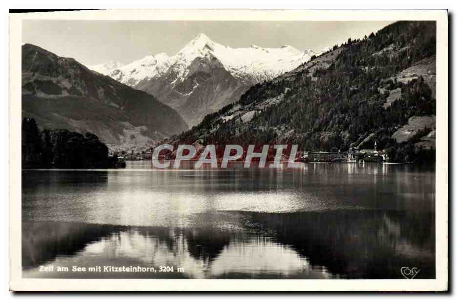 CPA Zell Am See Mit Kitzsteinhorn